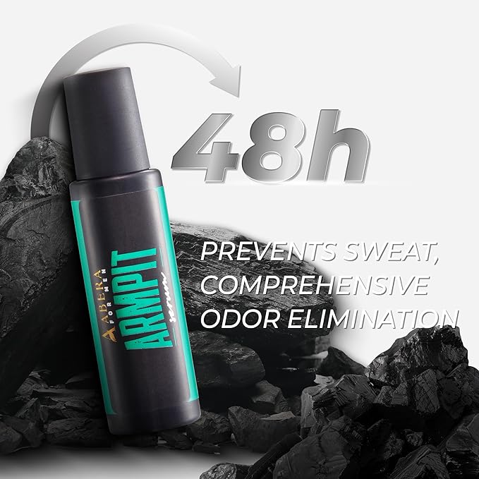 Combo exclusively for men Abera Eye Roller Serum With Mint Essence - Abera Armpit Roller