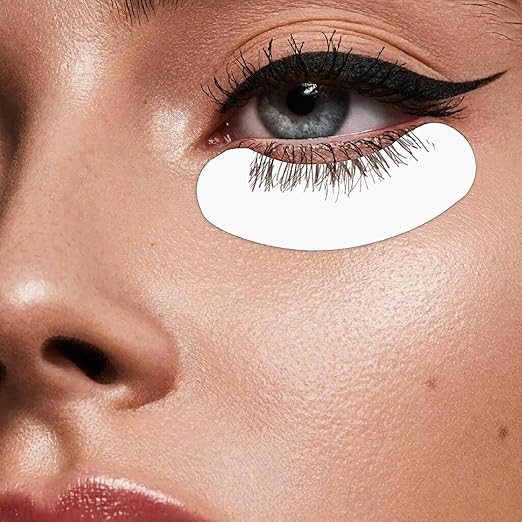 100 PCS Foam Eye Pads Lash Extensions, Under Eye Pads for Lash Extensions Eyelash Pads Sticky Lash Eye Pads Lint Free Lash Lift Pads Professional Eye Makeup Pads for Eyelash Extensions Beauty Supplies