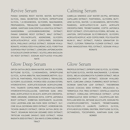 Beauty of Joseon Serum Line (Hanbang Serum Discovery Kit) with Revive Eye Serum Retinal Niacinamide