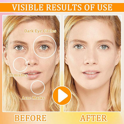 2PCS Moisturizing Face Serum,Long Lasting Hydrating Facial Serum for All Skin Types,Easy to Carry Face Moisturizer