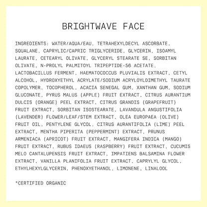 Kinship Brightwave Vitamin C Face + Eye Duo - 10% Vitamin C Serum (1 Fl Oz) + Brightening Eye Cream (0.5 Oz) | Fade Dark Spots - Reduce Fine Lines, Wrinkles, Dark Circles + Puffiness - All Skin Types