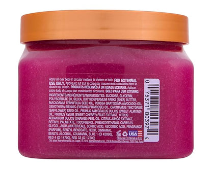 Tree Hut Cherry Rave Shea Sugar Scrub | Exfoliating Body Scrub Removes Dead, Dry Skin for a Soft & Hydrated Feel | Limited Edition Fall | Nourishing Essential Body Care | 18 fl oz.