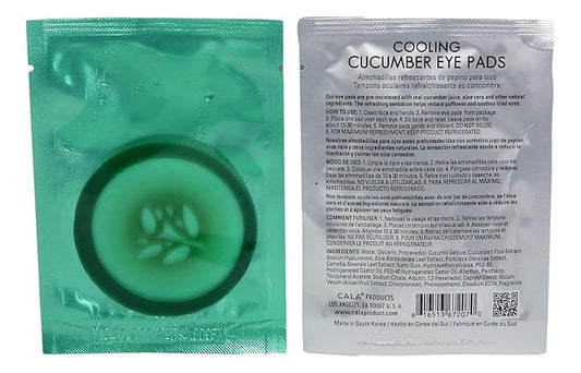 Cala Cooling cucumber eye pads 5 count, 5 Count