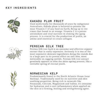 Triumph & Disaster | Dichotomy Eye Serum | Anti-Aging, Targeting Dark Circles, Crows Feet & Puffiness for Men - 0.5 fl oz