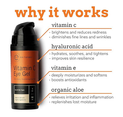 Eve Hansen Vitamin C Eye Gel and Facial Serum