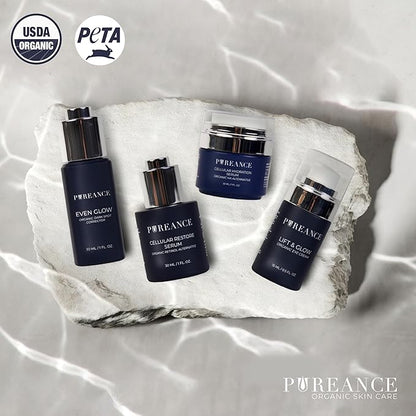 Even Glow - Organic Vitamin C Serum for Dark Spots on Face - Dark Spot Corrector, Dark Spot Remover for Face & Body - with Kakadu Plum Extract, Maple Leaf Extract, Aloe Leaf Juice & More - 1 Fl Oz