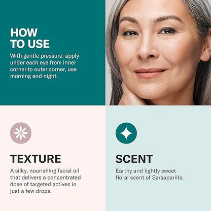 Odacité Brightening Serum Concentrate with Baobob for Anti Aging, Dark Circle, Puffiness, Wrinkles, Fine Lines and Under Eye Treatment - Vitamins A, E & F - 0.17 Oz