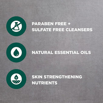 Dove Men+Care Eucalyptus Body and Face Scrub Deeply Exfoliates for Hydrated & Nourished Skin 100% Gentle Cleanser, No Sulfate Cleansers or Parabens