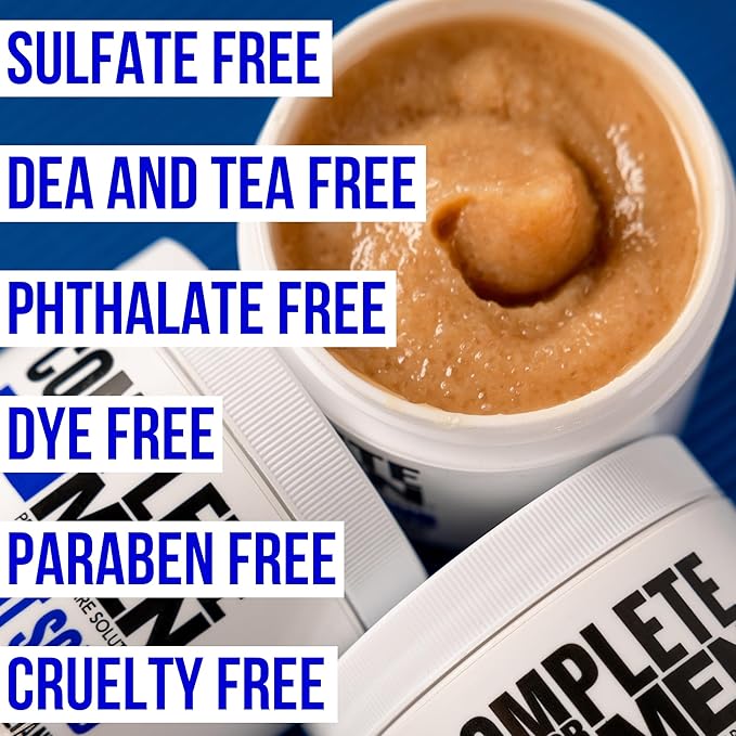 Hand and Foot Exfoliating Scrub: Sugar Scrub for Dry Skin, Moisturizing Rough Skin Remover, Ideal for Men's Foot and Hand Care